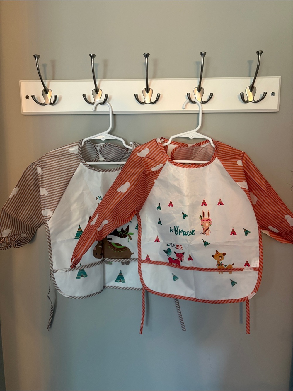 Baby/Toddler Long-Sleeve Waterproof Art / Food Smock